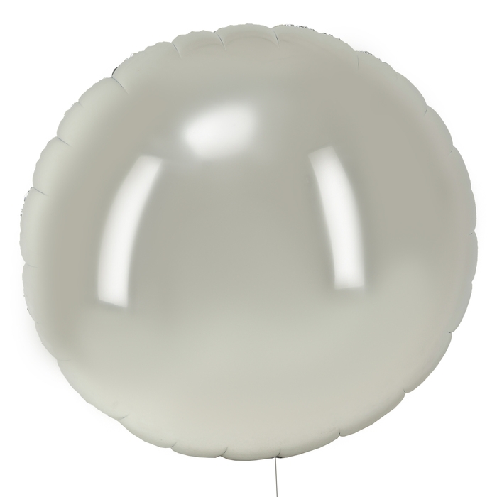 Шар фольгированный 68" &laquo;Круг гигант&raquo;, цвет серебро