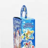 Коробка новогодняя подарочная складная &laquo;Звездочёт&raquo; 11&times;5&times;21 см