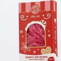 Жемчуг для ванны &laquo;Чудес и радости&raquo;, 200 г, клубничный пудинг, URAL LAB