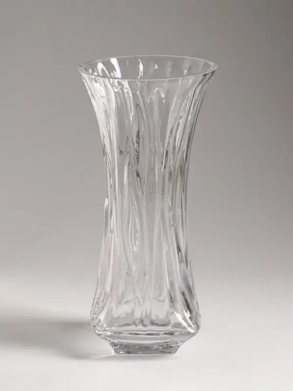 Ваза стекло настольная "Эбба" 25х12 см, прозрачный