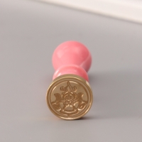 Сургучный набор "Лотос" печать, ручка, сургуч 12,5х10х3,6 см