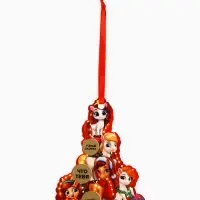 Новогоднее украшение на ёлку с предсказанием &laquo;Елка&raquo;, 11.5&times;15.2 см