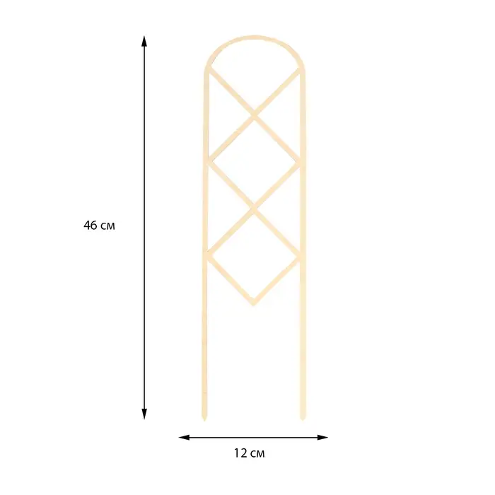 Шпалера, 46 &times; 12 см, дерево, &laquo;Буби&raquo;, Greengo