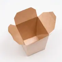 Коробочка для лапши &laquo;ВОК&raquo; сборная, крафтовая, 10 х 10 х 10,5 см