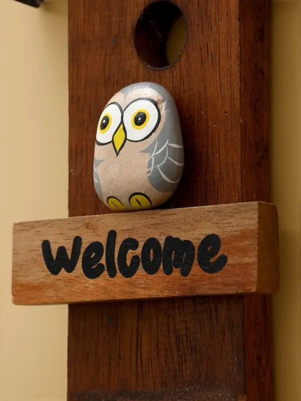 Панно "WELCOME" дерево 15х3х25 см