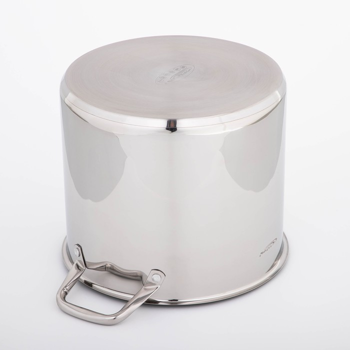 Кастрюля &laquo;Титан&raquo;, 14.5 л, d=28 см, h=24 см, капсульное дно, индукция