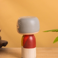 Деревянная кукла кокеши &laquo;Ирис&raquo;, 8&times;7.5&times;16 см