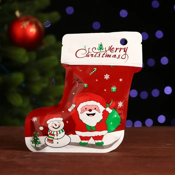 Пакет подарочный, с zip - lock застежкой 10&times;15.5 см