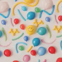 Бумага упаковочная глянцевая двухсторонняя &laquo;Праздник&raquo;, 70 &times; 100 см