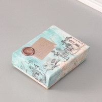 Сургучный набор "Монстера" печать, ручка, сургуч 12,5х10х3,6 см