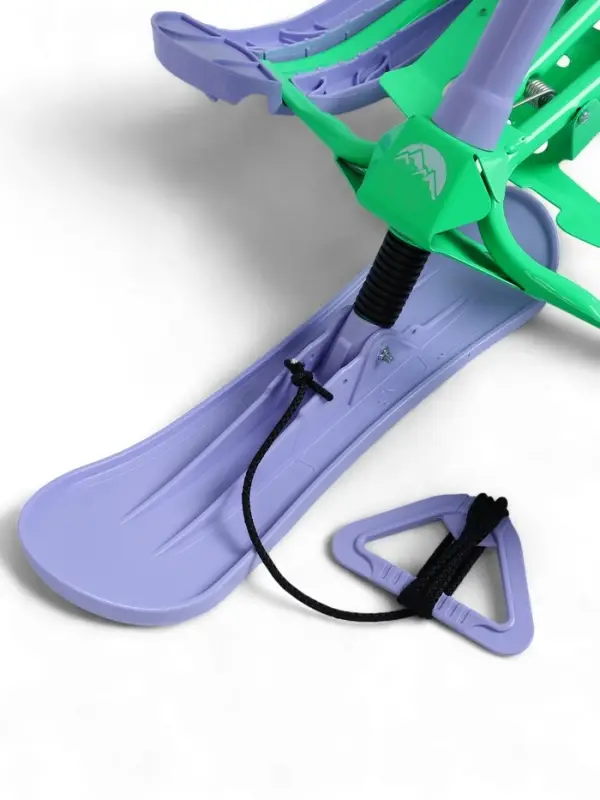 Снегокат, мятный, сиреневый, ТСП/МС Nika Kids