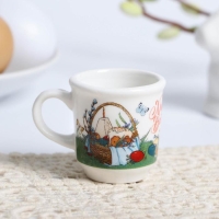 Кружечка для святой воды &laquo;Пасхальная композиция&raquo; на пасху, 5,5 х 4 х 3 см