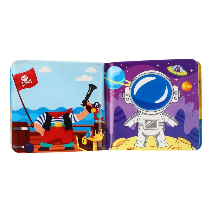 Книжка - игрушка для ванны &laquo;Мои сновидения&raquo;, с фигуркой, Крошка Я