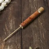 Сувенирный музыкальный инструмент "Свисток" бамбук, 15x1,5x1,5 см