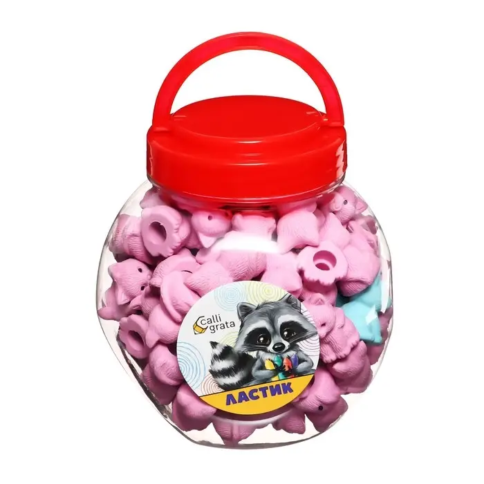 Ластик фигурный "Котик" МИКС