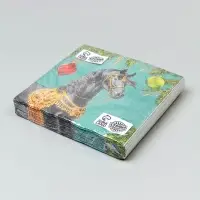 Салфетки бумажные двухслойные &laquo;С Новым Годом. Лошадь&raquo;, 33&times;33 см, набор 20 штук