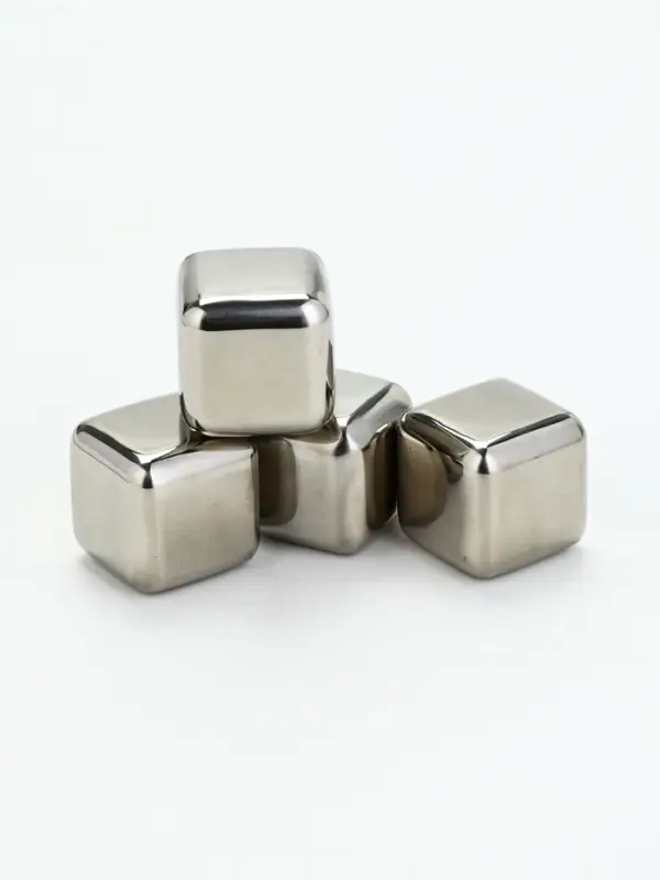 Набор камней для охлаждения виски, 2,7 х 2,7 см, 4 шт.