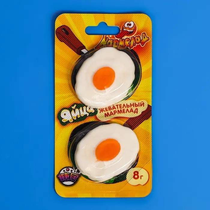 Мармелад жевательный &laquo;Яйца&raquo;, 8 г
