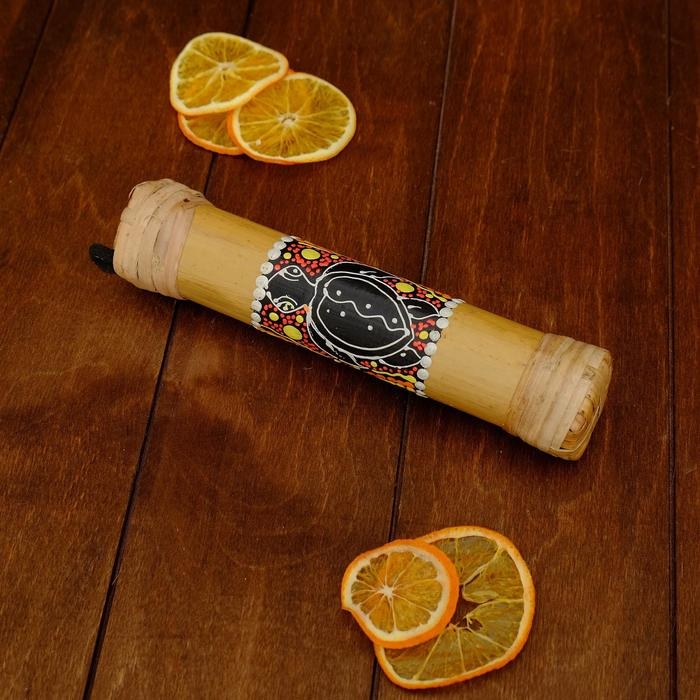 Сувенирный музыкальный инструмент "Посох дождя" 20 см МИКС