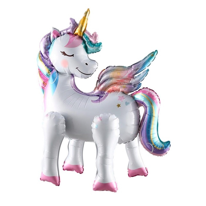 Воздушный шар фольгированный 26" &laquo;Единорог&raquo;, под воздух
