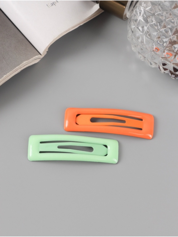 Невидимка для волос "Милен" (набор 5 шт) нежность, 5 см, микс