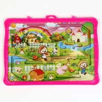 Игровой набор лабиринт &laquo;Радужная деревня&raquo;, маркерная доска , 2 &times; 36 &times; 27,5 см