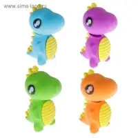 Ластик фигурный &laquo;Динозаврик&raquo;, МИКС (штрихкод на штуке)