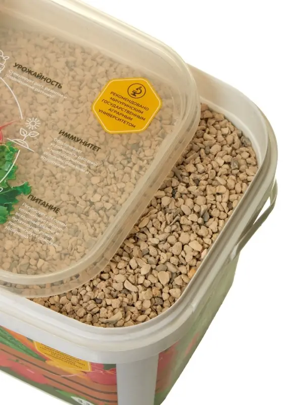 Удобрение минеральное для зелени, овошей, корнеплодов, Dr.Grunt, ведро, 3.3 л