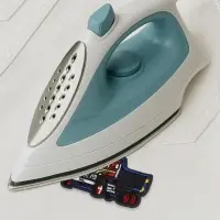 Термоаппликация &laquo;Грузовик&raquo;, 4.9&times;7 см, серая