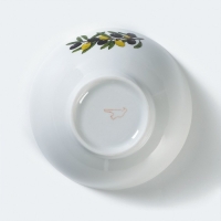 Пиала фарфоровая &laquo;Оливки&raquo;, 370 мл, d=12,5 см