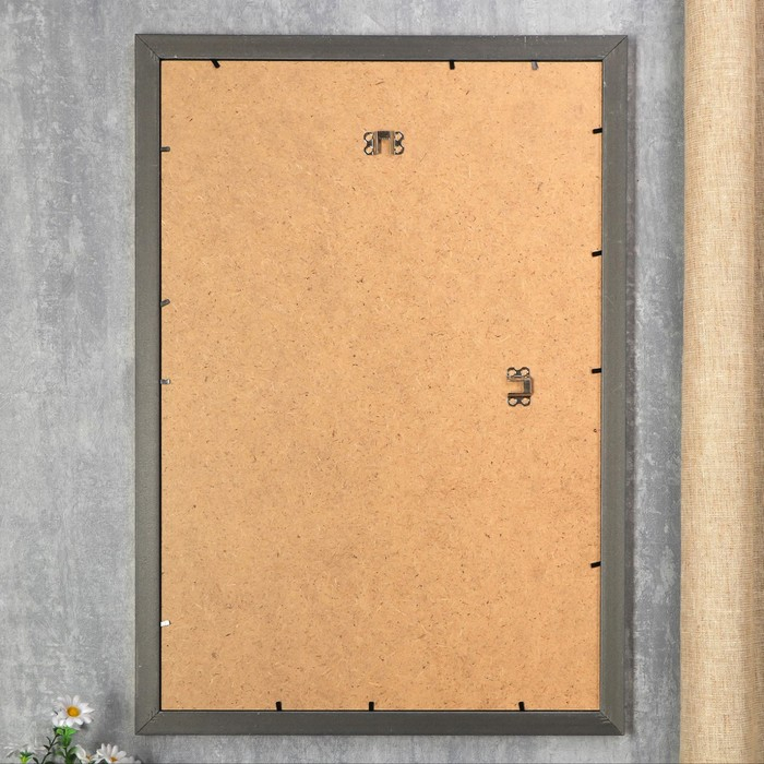 Фоторамка пластик "МИРАМ" 40х60 см, 211 золото (пластиковый экран)