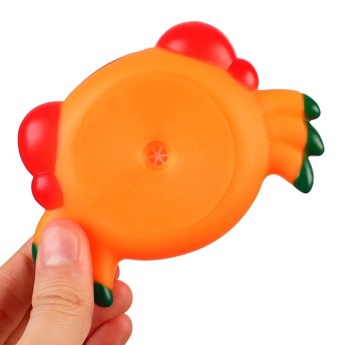 Набор резиновых игрушек для ванны &laquo;Море&raquo;, с пищалкой, 6 шт, Крошка Я