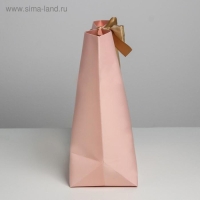 Пакет подарочный, упаковка, &laquo;For you with love&raquo;, 33 х 31 х 13 см