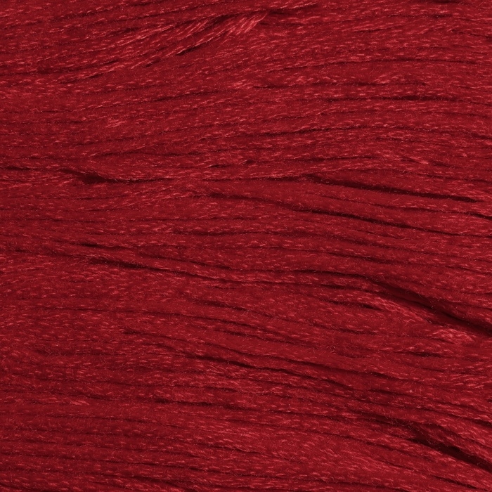 Нитки мулине, 8 &plusmn; 1 м, 6 шт, цвет красный №817