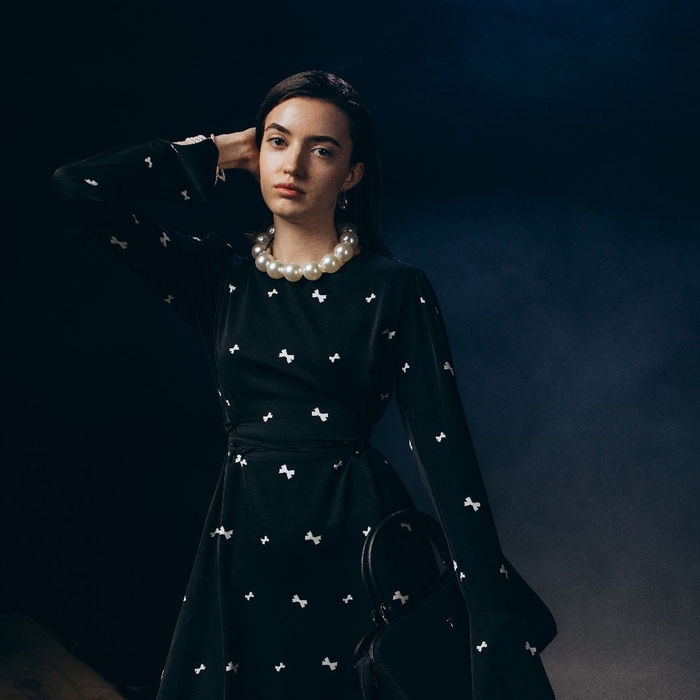 Колье с жемчугом &laquo;Жаклин&raquo; бусины №30, цвет молочный в серебре, 45 см