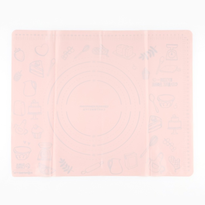 Силиконовой коврик для выпечки &laquo;Сердце дома&raquo;, 50 х 40 см