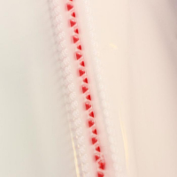 Папка с 100 вкладышами А4, 700 мкм, Calligrata, карман на корешке, красная