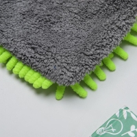 Варежка для деликатной уборки Raccoon, 22&times;15 см, 47 гр, микрофибра букли двухсторонняя