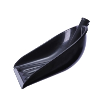 Ковш лопаты пластиковый, 410 &times; 460 мм, с алюминиевой планкой, тулейка 32 мм, &laquo;Купец&raquo;