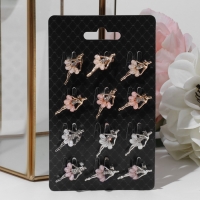 Брошь &laquo;Балерина в танце&raquo; мини, цвет МИКС (неделимая фасовка 12 шт., цена за шт.)