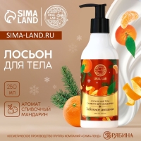 Лосьон для тела &laquo;Заветное желание&raquo;, 250 мл, аромат сливочного мандарина, Новый Год