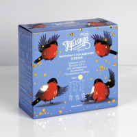 Гирлянда &laquo;Бахрома&raquo; 2.4 &times; 0.9 м с насадками &laquo;Олень&raquo;, IP20, прозрачная нить, 138 LED, свечение тёплое белое, 8 режимов, 220 В