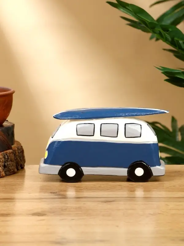 Сувенир &laquo;Микроавтобус&raquo;, 17&times;6&times;9.5 см, дерево, синий