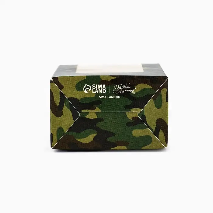 Коробка складная &laquo;23 Февраля&raquo;, 14 х 5.5 х 3.5 см