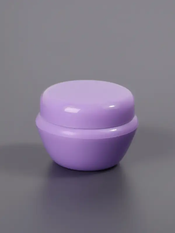 Баночки для хранения, фасовка 3 шт., 5 мл, фиолетовые, зелёные, синие