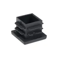 Заглушка для профильной трубы ТУНДРА, 20х20 мм, набор 20 шт