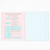 Тетрадь в клетку, предметная, 48 л.,на скрепке, А5 &laquo;Аниме Комикс. Химия&raquo;