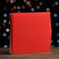 Коробка складная, подарочная новогодняя с окном &laquo;Мечта&raquo;, 20&times;20&times;4 см