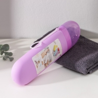 Футляр для зубной щётки и пасты, 20&times;6,5&times;3 см, цвет МИКС