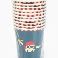 Стакан одноразовый бумажный &laquo;Пиратская вечеринка&raquo;, 250 мл